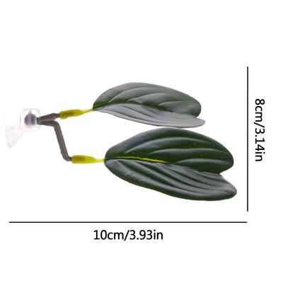 Modeliavimas Betta Lapų peizažas Hamakas Žuvų poilsis Neršiančių lapų žuvų poilsio guolis Dirbtinis augalas Žuvies lova akvariumo žuvų rezervuarui