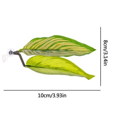 Modeliavimas Betta Lapų peizažas Hamakas Žuvų poilsis Neršiančių lapų žuvų poilsio guolis Dirbtinis augalas Žuvies lova akvariumo žuvų rezervuarui
