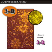 Bohemian Botanicals 3D dombornyomott mappa barkácsoláshoz, üdvözlőlapok készítéséhez papírból Scrapbook Bélyegmentes fémvágó forma 2023 Új Pro