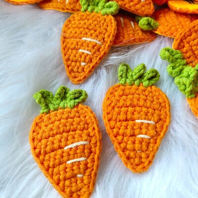 3 DB gyapjú barkácsolt eperszeletek félkész termékek nagy zsír retek Aranyos törött barkács hajcsat ruházati kiegészítők 크로쉐