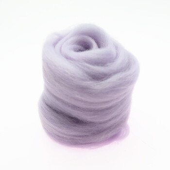 10g/50g/100g Purple Series Wool Fiber Flower Animal Toy Wool Roving Needle Felting Spinning DIY Craft Materials Felt Christmas