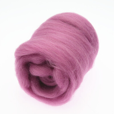 10 g / 50 g / 100 g Violetinė serija Vilnos pluošto gėlės Gyvūnų žaislas Vilna besisukanti adata vėlimas Verpimas "pasidaryk pats" amatų medžiagos Veltinis Kalėdos