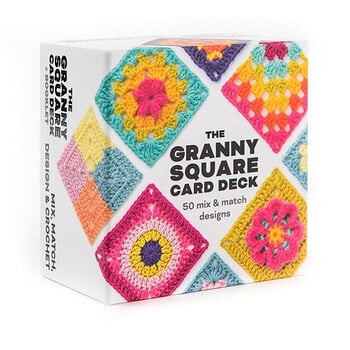 50 τμχ Σχέδια Mix Matchs The Granny Square Card Decks Kit Kitting Kit for Adults DIY Set Knitted Pattern