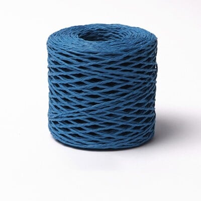 Нова 150 м естествена сламена прежда от рафия Лентова прежда Направи си сам Хартиена прежда от слама от рафия Направи си сам ръчно изработена опаковка за плетене Колан Въже Шапка за слънце