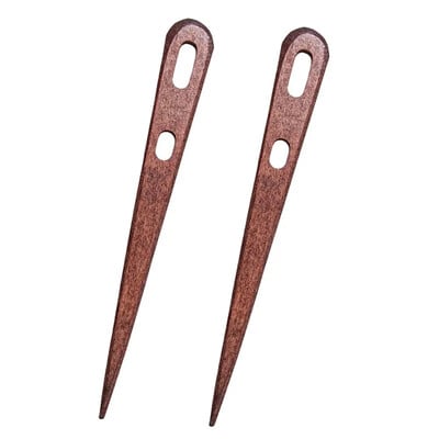 2/4x Veľké očká na šitie, DIY drevené tkáčske náradie, gobelíny, látanie, dve veľké očká na pletenie, vyšívanie, remeslá