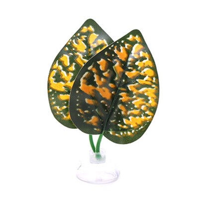 Hamac cu frunze de Betta Pat cu frunze de pește BettaFish Pad de frunze de odihnă Mediu natural Locuri de reproducere a peștilor Accesorii pentru acvarii