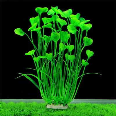 40CM luminoase plante artificiale subacvatice acvariu rezervor de pește alge marine decorare apă iarbă ornamente simulare plante acvatice