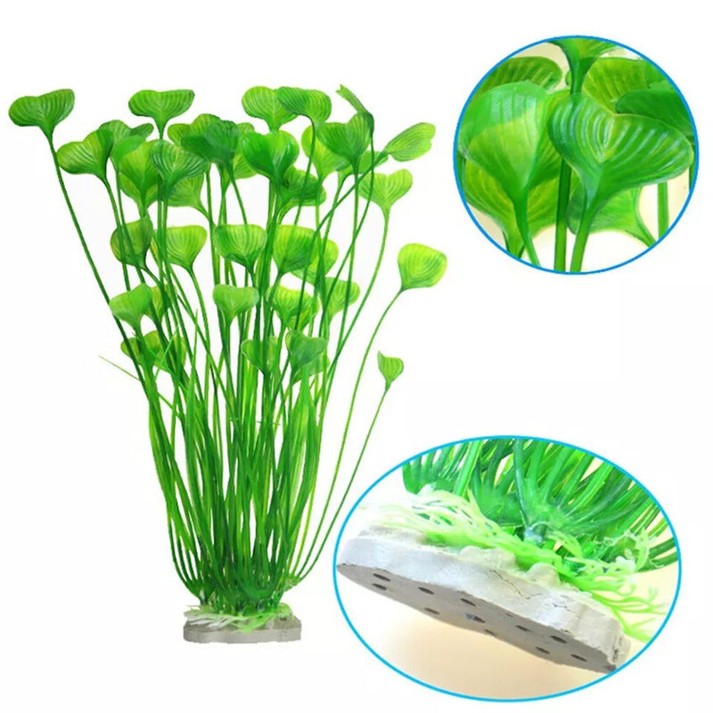 40CM luminoase plante artificiale subacvatice acvariu rezervor de pește alge marine decorare apă iarbă ornamente simulare plante acvatice