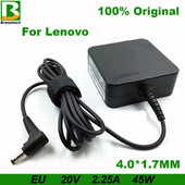 20V 2.25A 45W 4.0*1.7mm AC adapter za prijenosno računalo Punjač za Lenovo Ideapad 100 110s Yoga 510 310-14 710s -13ISK B50-10 ADL45WCC