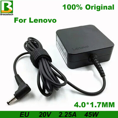 20V 2.25A 45W 4.0*1.7mm Laptop AC adapter Táptöltő Lenovo Ideapad 100 110s Yoga 510 310-14 710s -13ISK B50-10 ADL45WCC