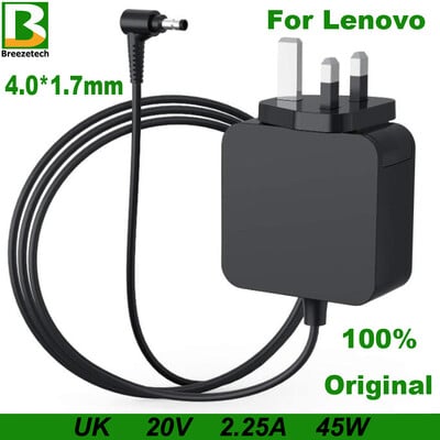 20V 2.25A 45W 4.0*1.7mm AC adapter za prijenosno računalo Punjač za Lenovo Ideapad 100 110s Yoga 510 310-14 710s -13ISK B50-10 ADL45WCC