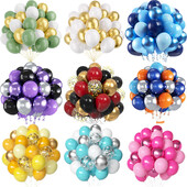 50 ΤΕΜ. 10/12 ιντσών διαφορετικά μπαλόνια Φύλο Αποκάλυψη Γάμου Ημέρα του Αγίου Βαλεντίνου Baby Shower Γενέθλια Globos Party Διακοσμήσεις