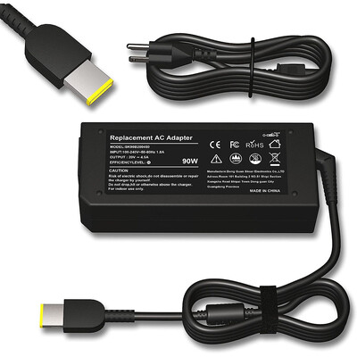 AC адаптер 90W 20V 4.5A зарядно за лаптоп за Lenovo ThinkPad X1 Carbon T440 E431 G410 45N0237 45N0236 45N0239 344428U захранващ кабел
