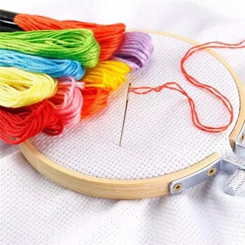 Σετ κλωστών κεντήματος Gradient Color DIY Silk Line Branch Threads Similar Thread Floss Skein Cross Stitch Thread Kit for Craft