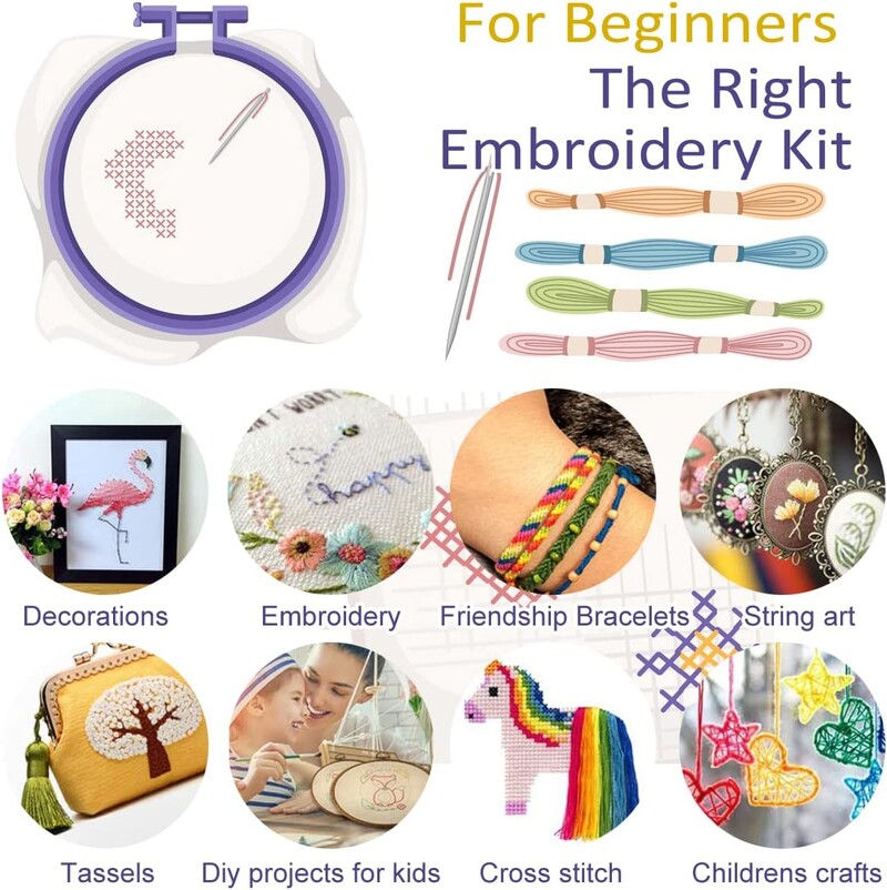 Siuvinėjimo siūlų rinkinys Gradiento spalvos „Pasidaryk pats“ šilko linija Šakos siūlai Panašūs siūlai Siūlų sruogos kryžminio dygsnio siūlų rinkinys rankdarbiams