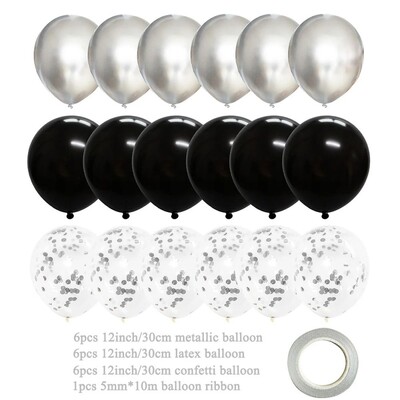 18 kom Mješoviti 12 inčni ružičasti lateks baloni Dekoracije za rođendane za djevojke Žensko vjenčanje Balon za mladence Dekorativni balon za Majčin dan