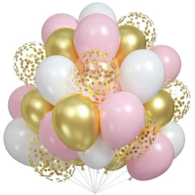 20 kom 12 inčni konfeti lateks balon s metalnim setom balon rođendanska zabava prikladni tuševi dekoracije za vjenčanja Globos