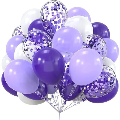 20 kom 12 inčni konfeti lateks balon s metalnim setom balon rođendanska zabava prikladni tuševi dekoracije za vjenčanja Globos