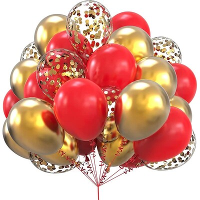 20 kom 12 inčni konfeti lateks balon s metalnim setom balon rođendanska zabava prikladni tuševi dekoracije za vjenčanja Globos