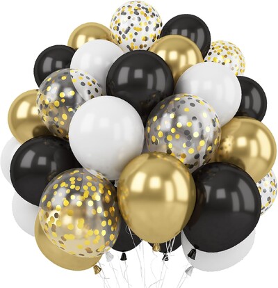 20 kom 12 inčni konfeti lateks balon s metalnim setom balon rođendanska zabava prikladni tuševi dekoracije za vjenčanja Globos