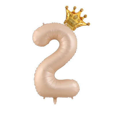 32-palcové zlato, strieborné a čierne číslo fóliové balóny, balón s korunou, obrázok 1, 2, 3, 4, 5, 6 rokov, chlapec, dievča, narodeninová oslava, darček