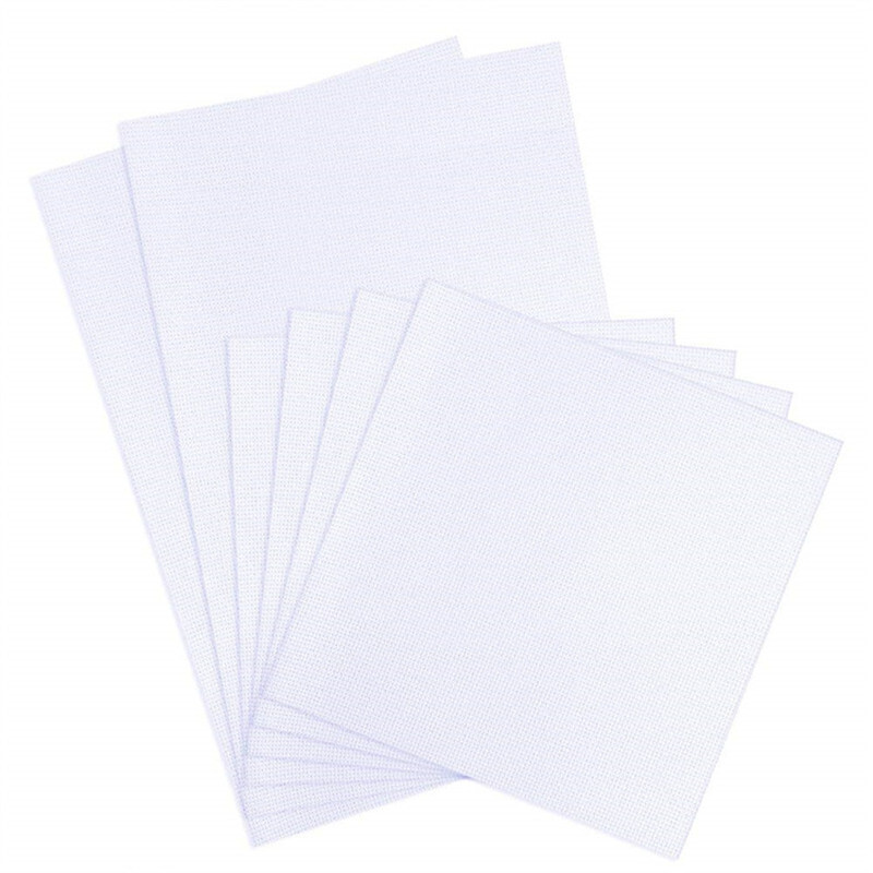 Bavlnená Aida látka 11CT 14CT 30x30cm 30x45cm, vyšívacia, krížiková, látka na DIY, vyšívanie, šitie, remeselné látky pre ženy, mamičky