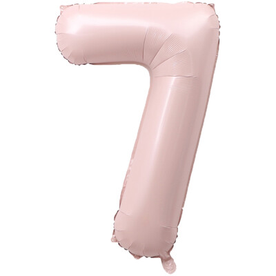 1kom veliki dječji plavi ružičasti folijski balon od 40 inča 1 2 3 4 5 6 7 8 9 za djecu, dječake, djevojčice, rođendanske proslave, ukrasi za tuširanje djeteta