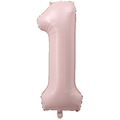 1kom veliki dječji plavi ružičasti folijski balon od 40 inča 1 2 3 4 5 6 7 8 9 za djecu, dječake, djevojčice, rođendanske proslave, ukrasi za tuširanje djeteta