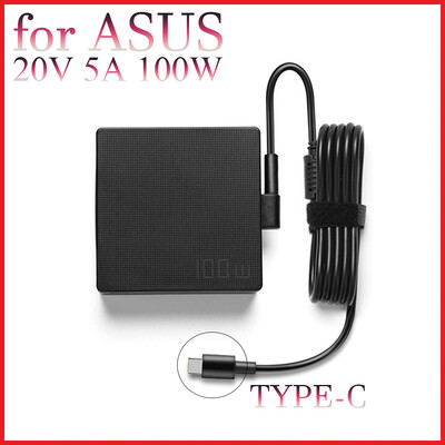 A20-100P1A nešiojamojo kompiuterio įkroviklis, skirtas ASUS ROG Zephyru 100W 20V 5A Type-C Adapter GV301QH G533QM GA401QE GA401QM GA503QM GA551QS GX703HS