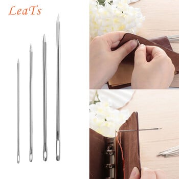 Για χαλιά Canvas Leather Sewing Reparing Reparing Inox Steel Leather Sewing Needle DIY Triangular Needles Hand Stittching Needle