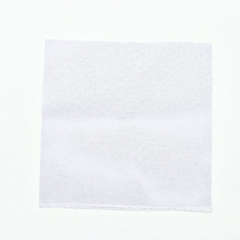 20x20 30x30 30x45 50x50 látka 11ct 14ct krížiková látka plátno malá mriežka biela DIY remeselné potreby vyšívanie