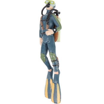 Diver Model Frogman Decor Προμήθεια δεξαμενής ψαριών Scuba Toy Puppet Lifelike Statue Abs Miniature Toys Aquarium