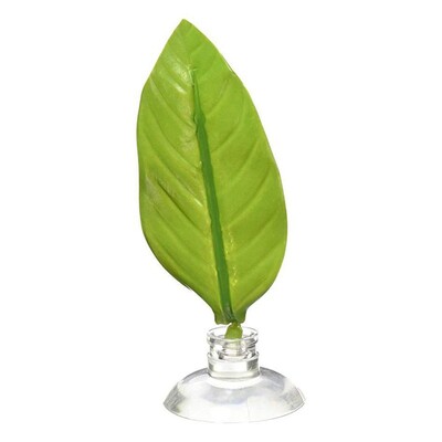 Аквариум за аквариумни рибки Betta Bed Leaf Хамак Декорация Озеленяване Симулация Betta Spawning Почиващи листа Aquatic