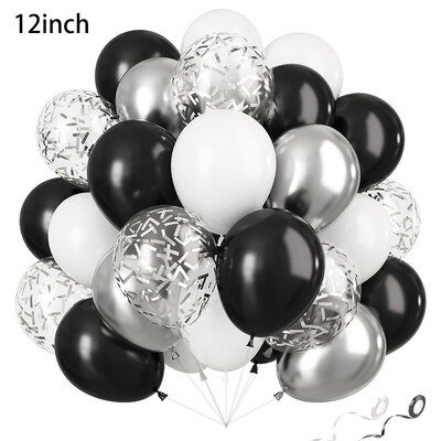 40 komada mat metalnih balona ružičasto zlatno plava 12 inčna konfeti balon rola vrpca rođendanska zabava vjenčanje baloni ukrasi Globos