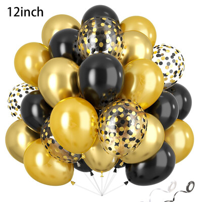 40 komada mat metalnih balona ružičasto zlatno plava 12 inčna konfeti balon rola vrpca rođendanska zabava vjenčanje baloni ukrasi Globos