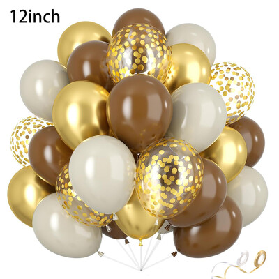 40 komada mat metalnih balona ružičasto zlatno plava 12 inčna konfeti balon rola vrpca rođendanska zabava vjenčanje baloni ukrasi Globos