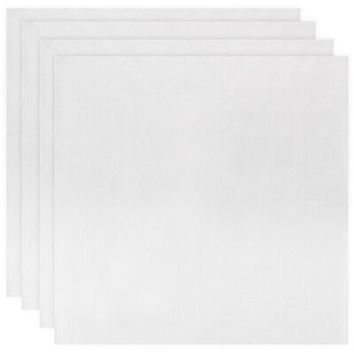 4db/készlet Vízben oldódó hímző stabilizátor lemosható Hideg vízben oldódó fólia vízben oldódó hímzés hátlap barkács kézműves készítés