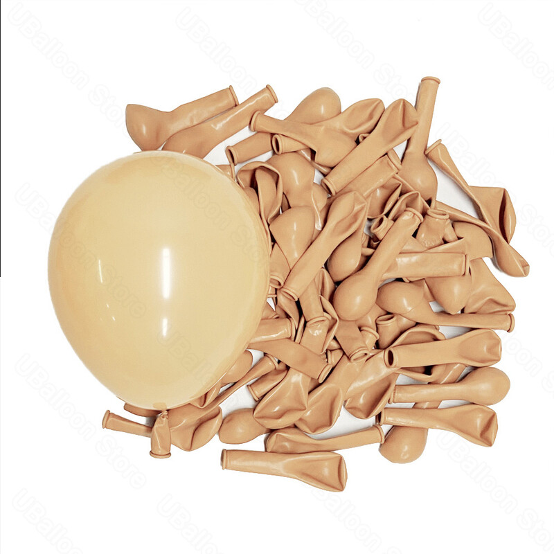 40 ks balónov Dusty Pink Boho Skin Beige Retro Bean Dusty Pink Rose Gold Latexový balón pre narodeninovú výzdobu dievčat