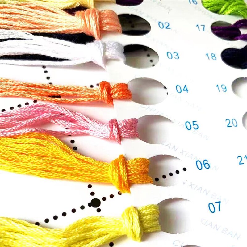 12154 Keresztszemes készletek hímzéshez Keresztszemes keresztszemes komplett készlet Keresztszemes szett Tű Arts & Craft