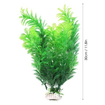 Hamis növények akváriumhoz, akvárium zöld, szimulált víz alatti dekor, puha tapintású, ne sértse meg a halak nem fakulnak ki, nem befolyásolja a PH-t