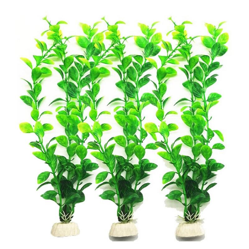 Hamis növények akváriumhoz, akvárium zöld, szimulált víz alatti dekor, puha tapintású, ne sértse meg a halak nem fakulnak ki, nem befolyásolja a PH-t