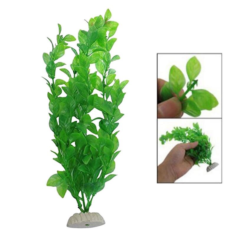 Hamis növények akváriumhoz, akvárium zöld, szimulált víz alatti dekor, puha tapintású, ne sértse meg a halak nem fakulnak ki, nem befolyásolja a PH-t