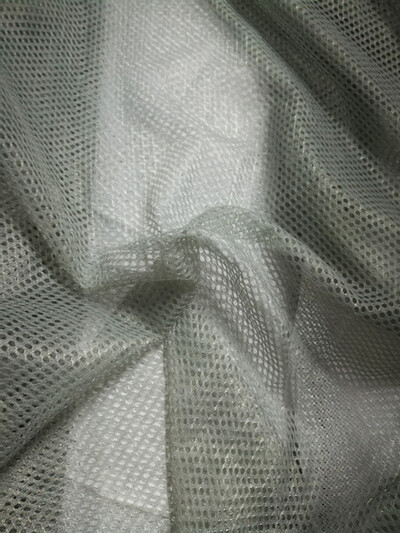 Metmeniniai megzti tinkliniai audiniai sportinių drabužių pamušalas deimanto formos minkštas, imituojantis medvilnę.