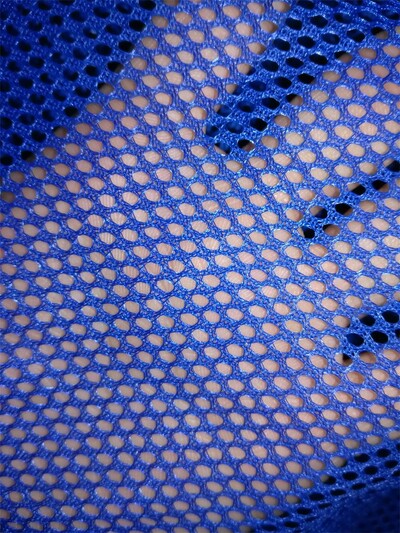 Metmeniniai megzti tinkliniai audiniai sportinių drabužių pamušalas deimanto formos minkštas, imituojantis medvilnę.