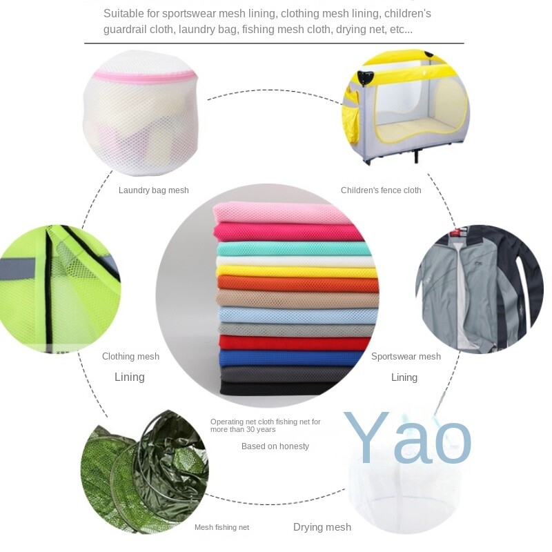 Metmeniniai megzti tinkliniai audiniai sportinių drabužių pamušalas deimanto formos minkštas, imituojantis medvilnę.