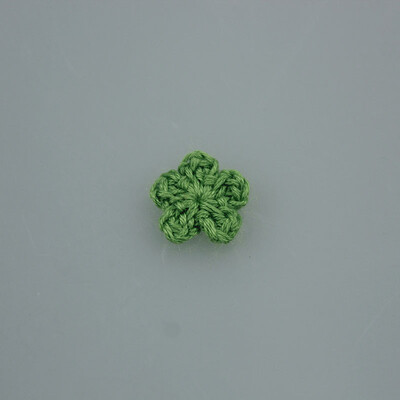 10kom šareni mali cvijet 19 boja 1 cm ručna kuka Vuneni cvijet ručno izrađeni DIY dodaci Odjeća Fini ručno izrađeni ukrasi