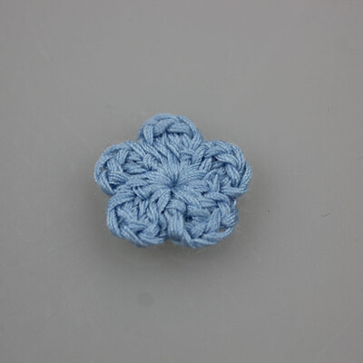 10kom šareni mali cvijet 19 boja 1 cm ručna kuka Vuneni cvijet ručno izrađeni DIY dodaci Odjeća Fini ručno izrađeni ukrasi