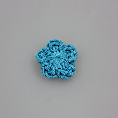 10kom šareni mali cvijet 19 boja 1 cm ručna kuka Vuneni cvijet ručno izrađeni DIY dodaci Odjeća Fini ručno izrađeni ukrasi