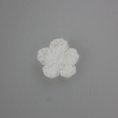 10kom šareni mali cvijet 19 boja 1 cm ručna kuka Vuneni cvijet ručno izrađeni DIY dodaci Odjeća Fini ručno izrađeni ukrasi