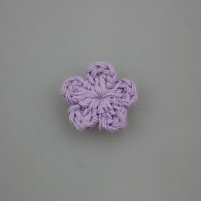 10kom šareni mali cvijet 19 boja 1 cm ručna kuka Vuneni cvijet ručno izrađeni DIY dodaci Odjeća Fini ručno izrađeni ukrasi